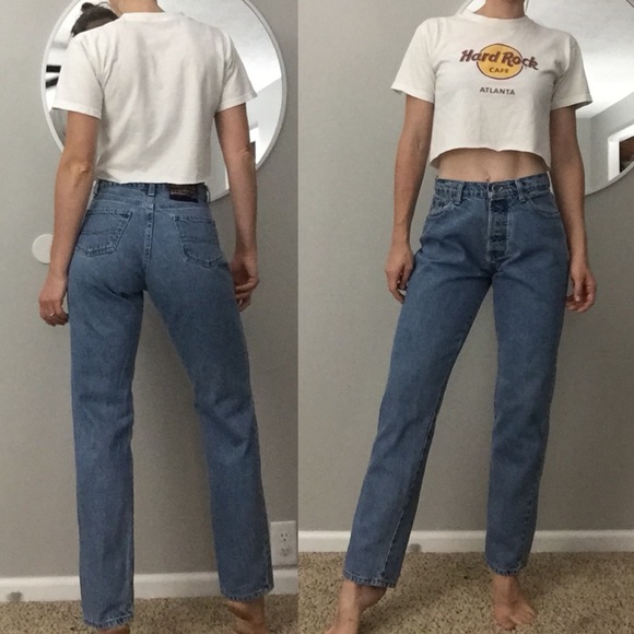button fly mom jeans